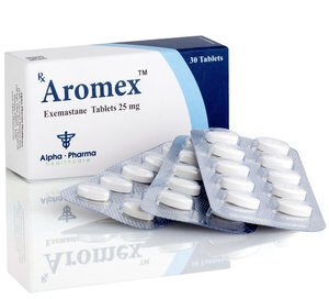 Aromex (Exemastane tablets 25mg x 30 Tabs) Alpha Pharma online!