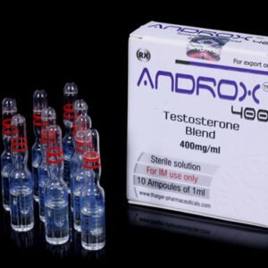 Androx 400 | Testosterone Blend 400mg/ml x 10x 1ml amps | Thaiger Pharma