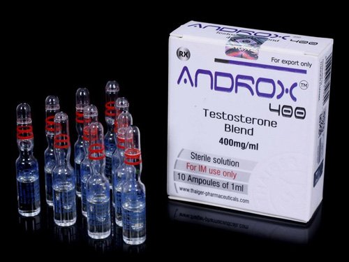 Androx 400 | Testosterone Blend 400mg/ml x 10x 1ml amps | Thaiger Pharma