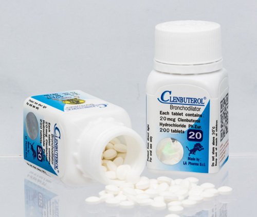 Clenbuterol 20mg x 200 tabs | LA Pharma S.r.l.