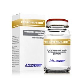 Testosterone suspension | Testo-Sus 100mg/ml x 10ml vial | Meditech