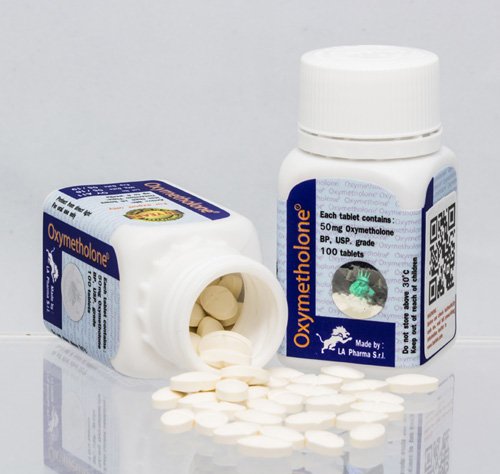 Anadrol | Oxymetholone 50mg x 100 tabs | La pharma S.r.l.