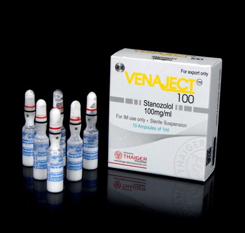 Winstrol | Vanaject 100mg/ml x10 x 1ml amps | Thaiger Pharma